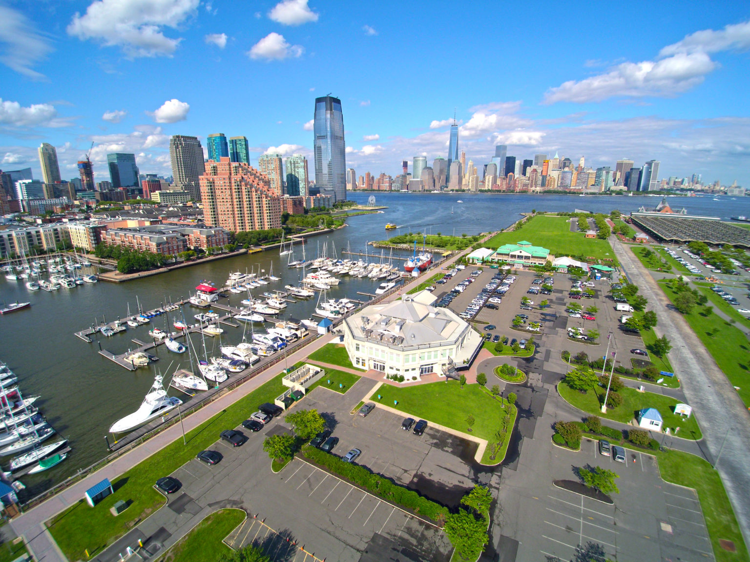 Liberty Landing Marina, Hudson River, Jersey City, NJ A Suntex Marina